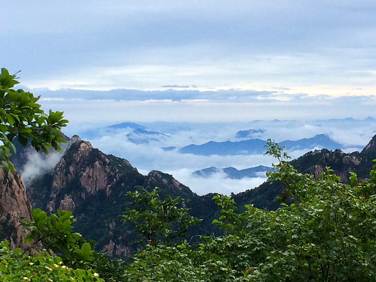 黄山峰林与云海 · 景区实拍